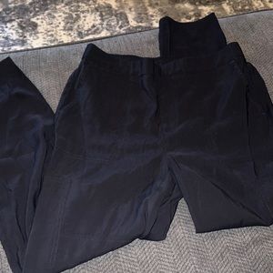 Chico’s pull-on pants with zippers on the legs